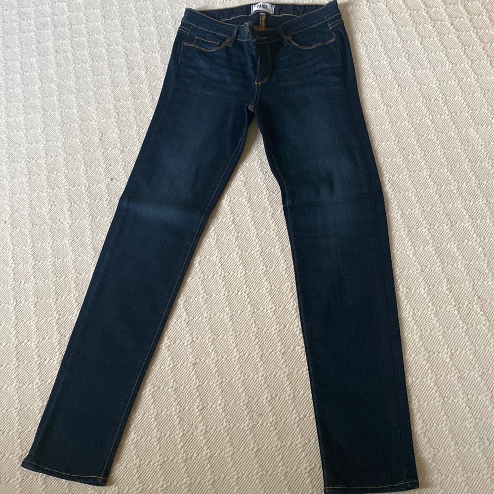 Paige Jeans, Size 28, Dark wash